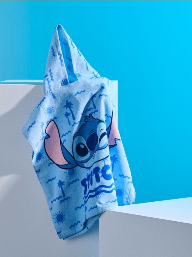 Asciugamano con cappuccio Stitch - SINSAY