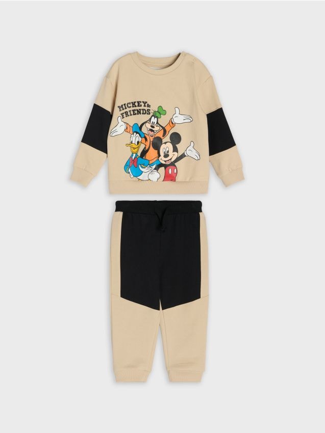 Бавовняний комплект із декоративними швами Mickey Mouse Колір