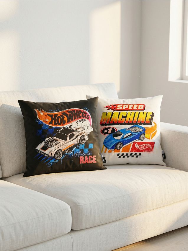 Sinsay - Set de fețe de pernă 2 pack Cars - multicolor