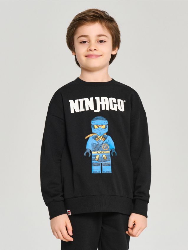 Sinsay - Bluză sport Ninjago - negru
