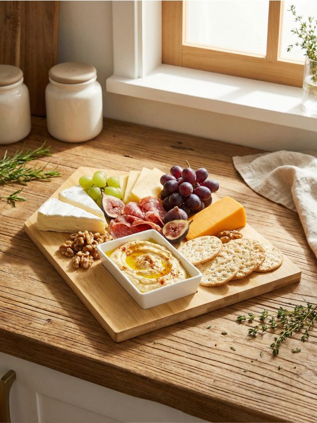 Sinsay - Tavă de servire cu bol - bej