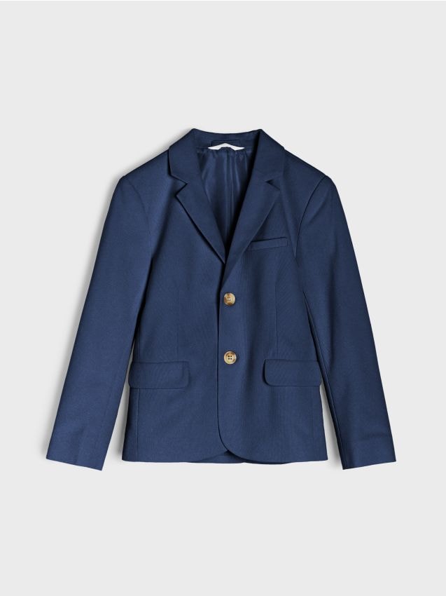 Sinsay - Sacou cu un singur rând de nasturi decorativi - bleumarin