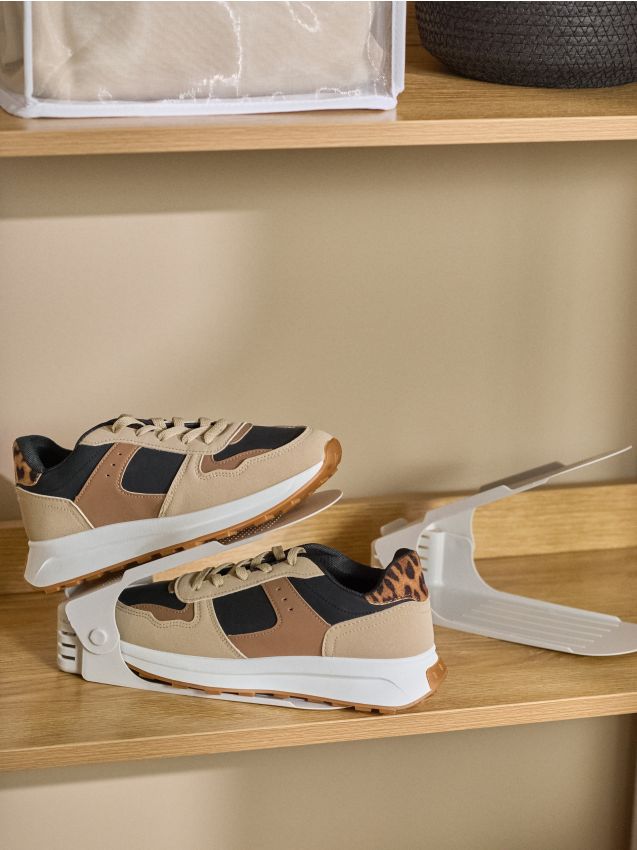 Sinsay - Raft pentru pantofi 5 pack - gri deschis