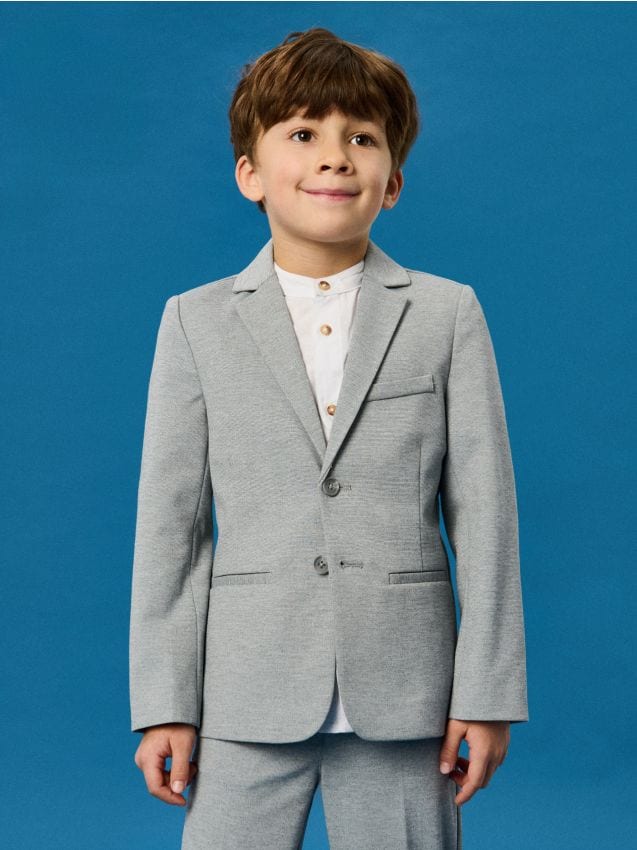 Sinsay - Sacou cu un rând de nasturi - gri deschis