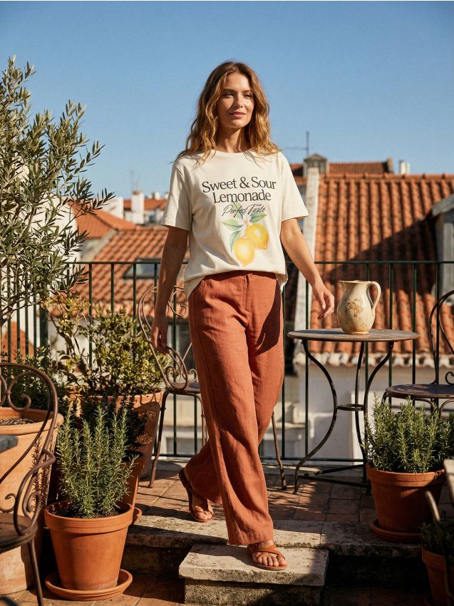 Sinsay - Tricou din bumbac cu imprimeu - verde-pal