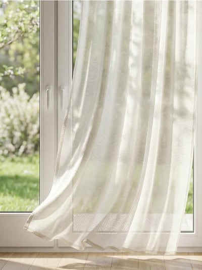 Λαμπερή κουρτίνα με ταινία