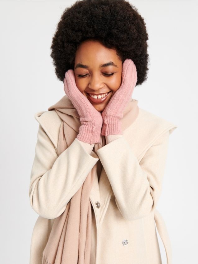 Buy Sinsay women textured scarf 190 x 74 cm maroon Online