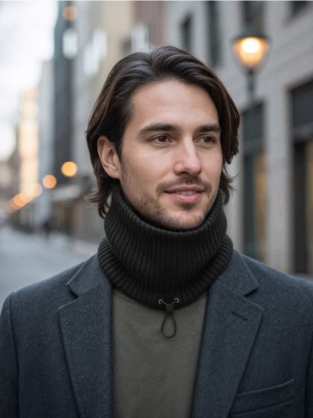 Sinsay - Nákrčník s prísadou vlny - čierna