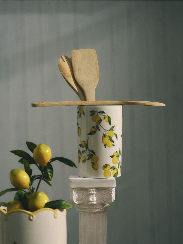 Sinsay - Scurgător de vase cu motiv de lămâi - multicolor