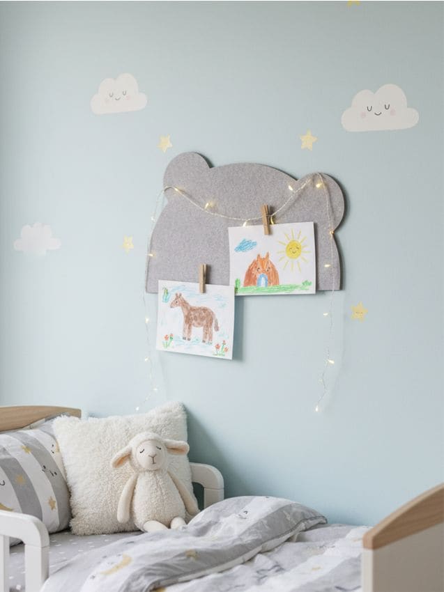 Sinsay - Panou din fetru în formă de ursuleț - bej