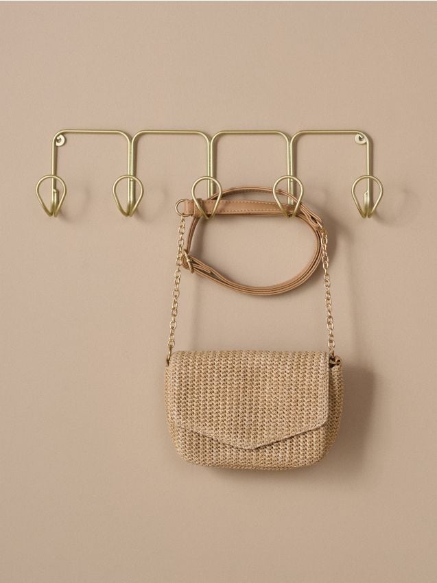 Sinsay - Vešiak na oblečenie - zlatá