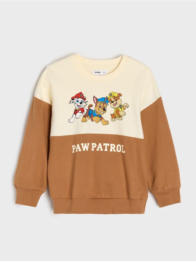 Sinsay - Mikina crewneck PAW Patrol - viacfarebná