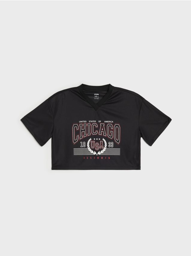 Sinsay - Tricou - negru