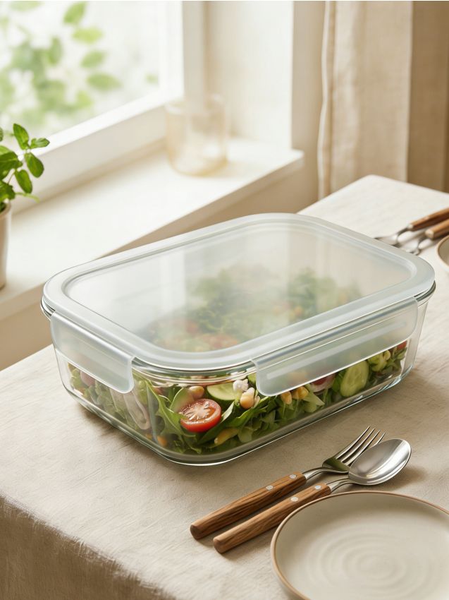 Sinsay - Прозрачен Lunch Box С Капак