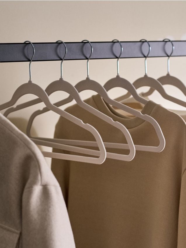 Sinsay - Set de 10 umerașe - crem