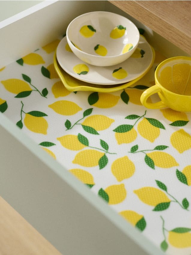 Sinsay - Covoraș antiderapant cu motiv de lămâi - multicolor