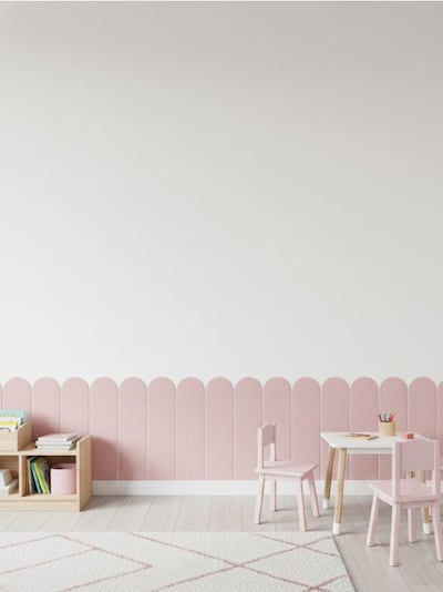 Nástěnné samolepky ve tvaru panelů – sada 5 ks