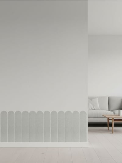 Naklejki ścienne w formie paneli – zestaw 5 sztuk