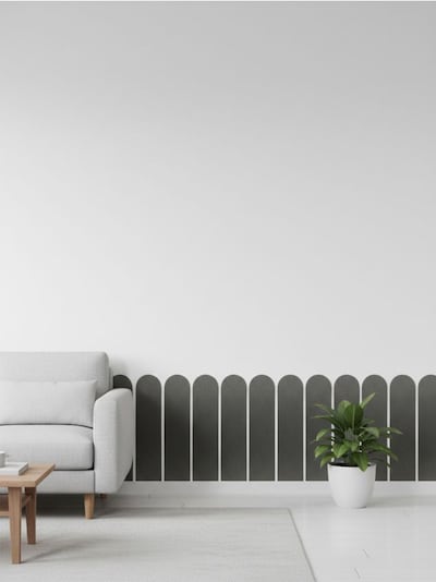 Naklejki ścienne w formie paneli – zestaw 5 sztuk