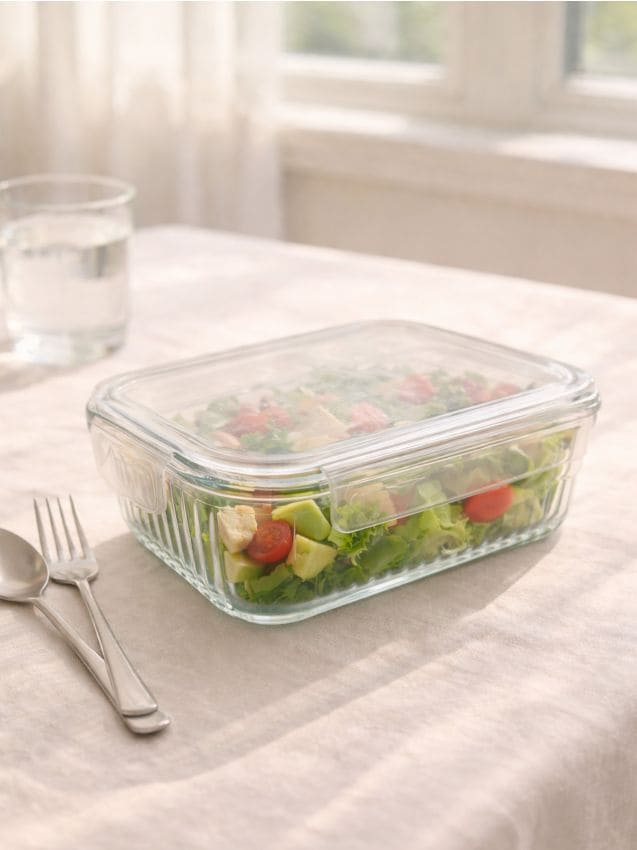 Sinsay - Прозрачен Lunch Box С Капак