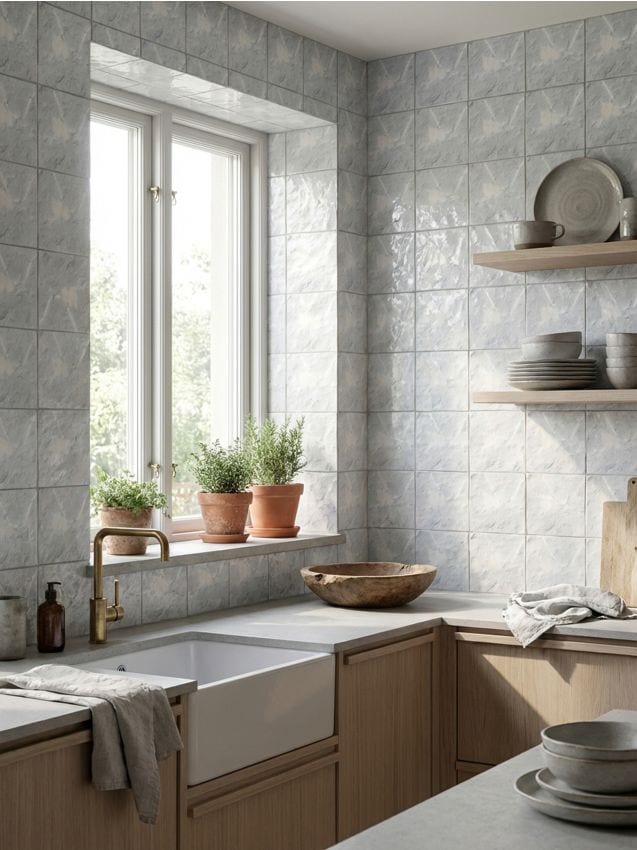 Sinsay - Set de stickere decorative autoadezive pentru perete 10 pack - gri deschis