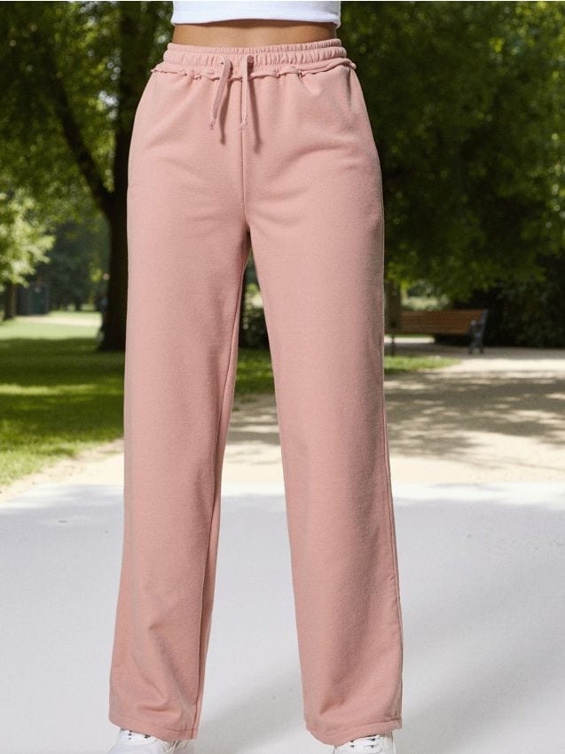 Strickhose mit weitem Bein - SINSAY