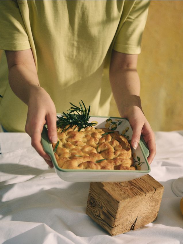 Sinsay - Formă de copt cu motiv de lămâie - multicolor