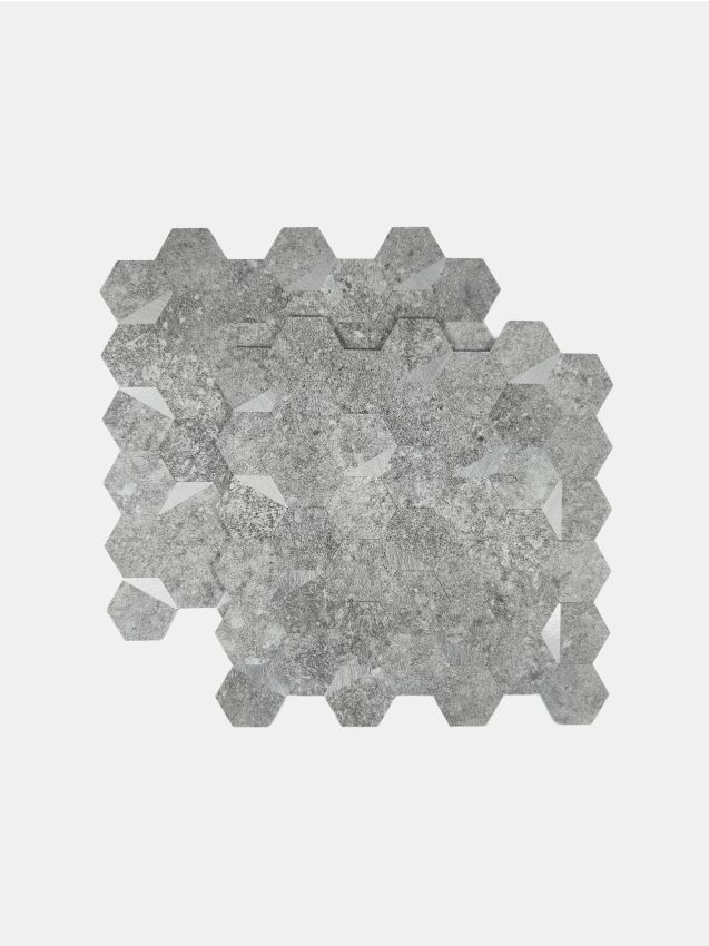 Sinsay - Plăci autocolante, set de 2 bucăți - argintiu