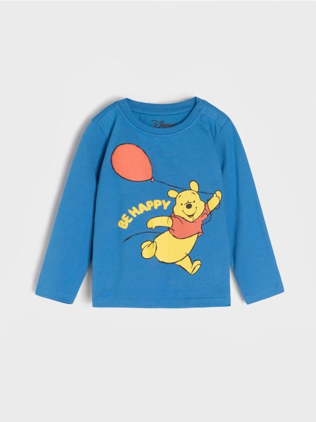 Sinsay - T-krekls ar garām piedurknēm Winnie the Pooh - cits