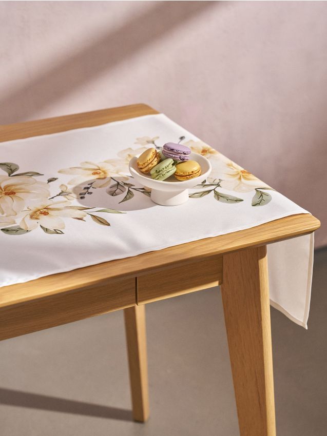 Sinsay - Traversă de masă cu motiv floral - multicolor
