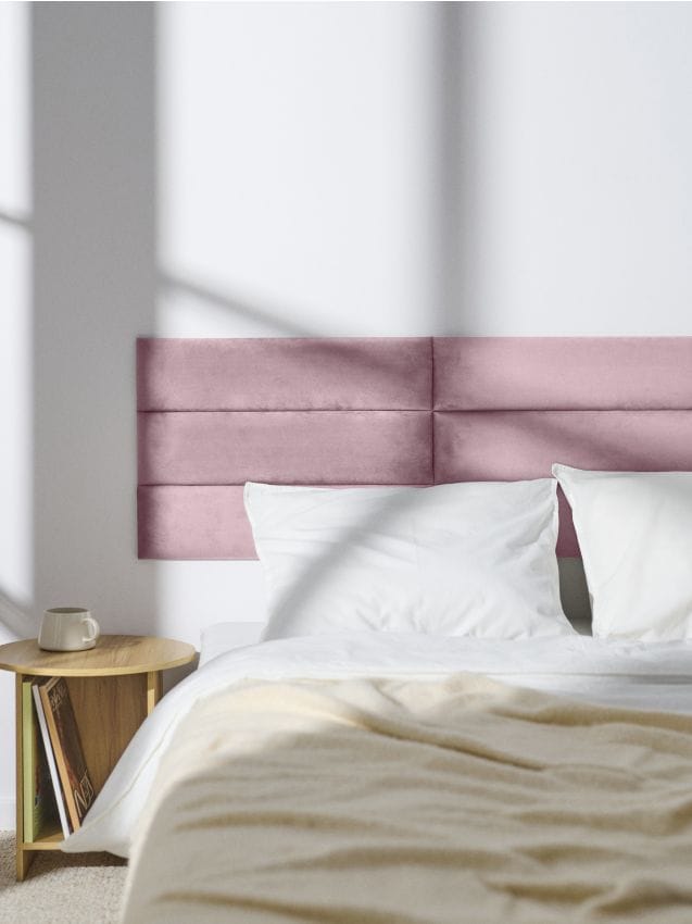 Sinsay - Panou de perete tapițat - roz-pastel