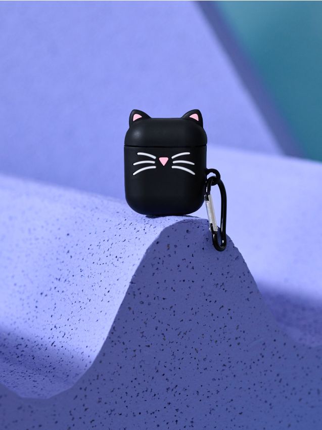 Sinsay - Puzdro na slúchadlá Airpods 2 - čierna