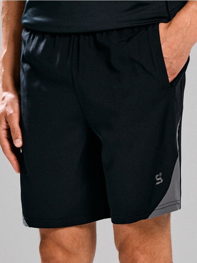 Sinsay - Pantaloni scurți sport - negru