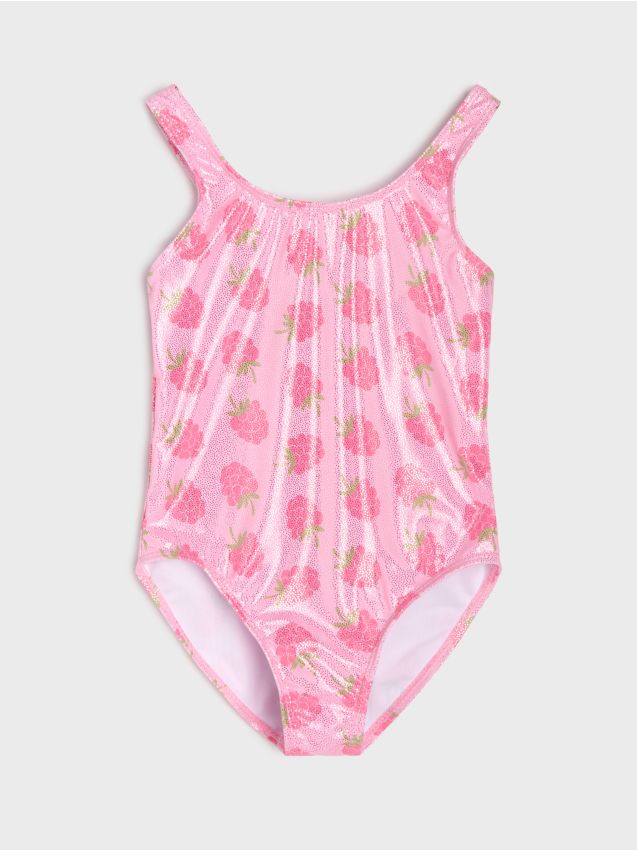 Sinsay - Kostium kąpielowy - różowy