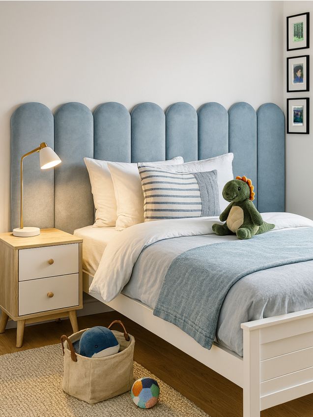 Sinsay - Panou de perete tapițat - albastru-pal