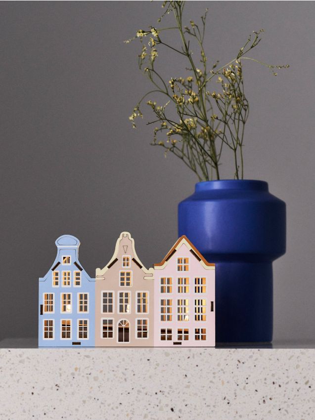 Sinsay - Decorațiune LED în formă de căsuțe - multicolor