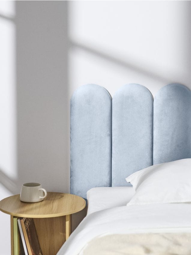 Sinsay - Panou de perete tapițat - albastru-pal