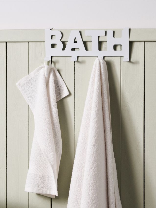 Sinsay - Căpăstru pentru ușă de baie - alb