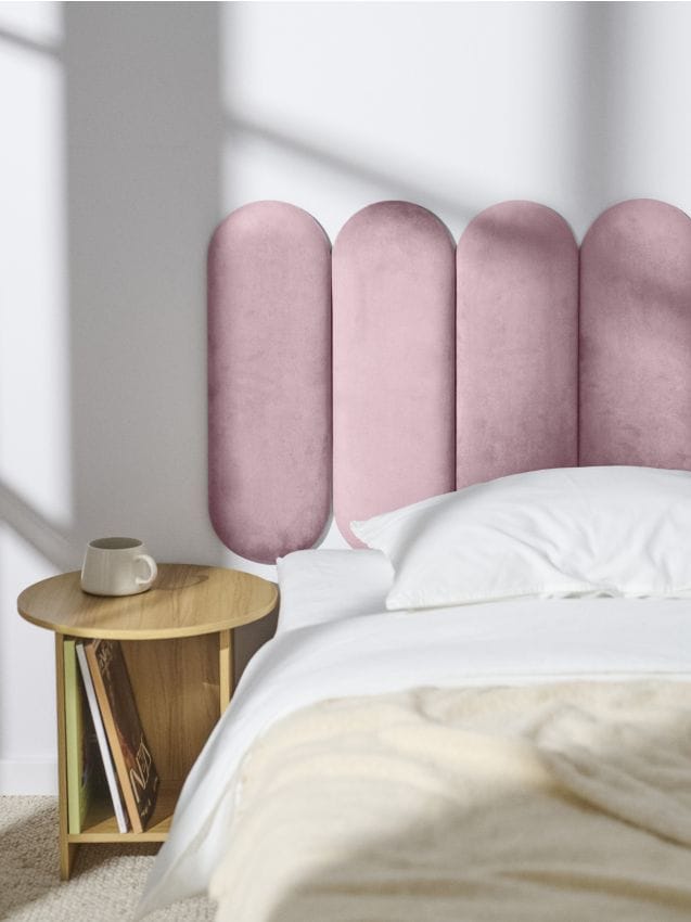 Sinsay - Panou de perete tapițat - roz-pastel