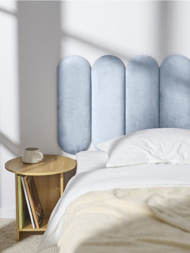 Sinsay - Panou de perete tapițat - albastru-pal