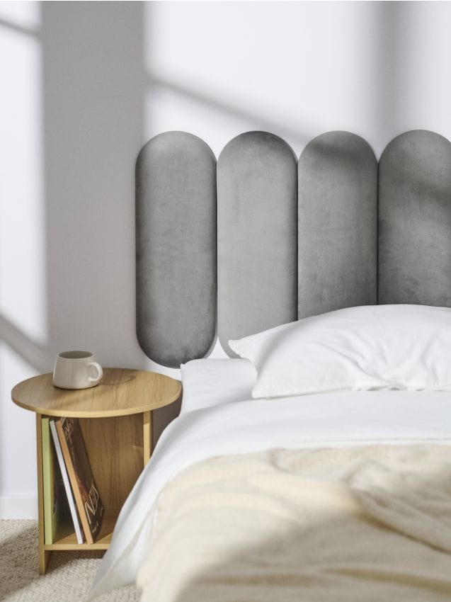 Sinsay - Panou de perete tapițat - gri deschis