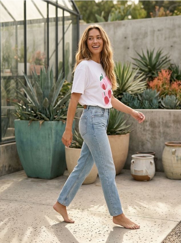 Sinsay - Tricou din bumbac cu imprimeu - alb