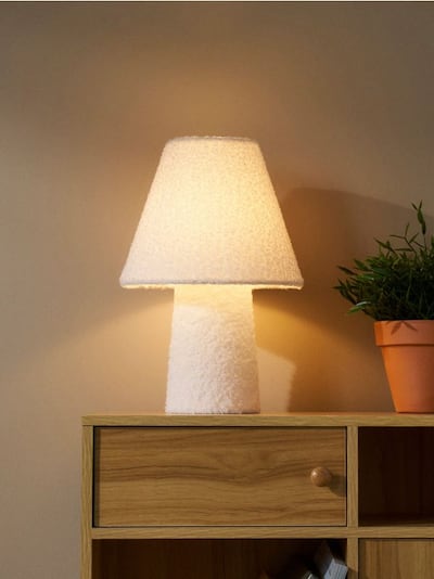 LED нощна лампа с плюшено покритие