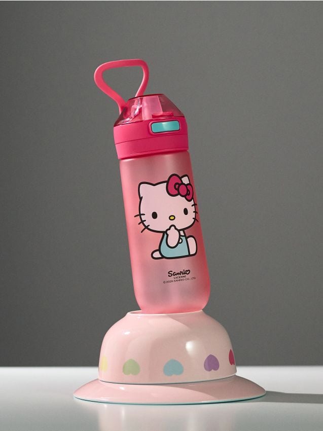 Sinsay - Bidon cu mâner Hello Kitty - multicolor