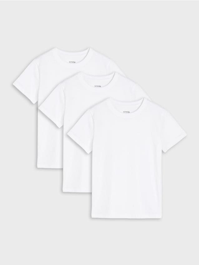 Sinsay - Tricouri din bumbac 3 pack - alb