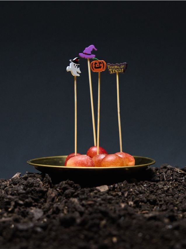 Sinsay - Set de scobitori cu motiv de Halloween 100 pack - multicolor