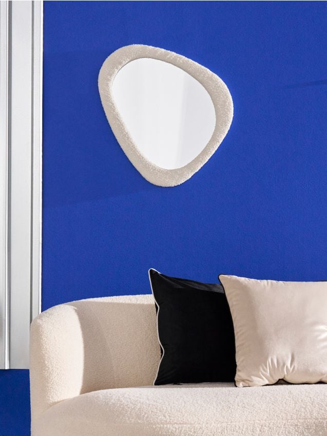 Sinsay - Závesné zrkadlo - krémová