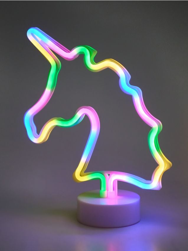 Sinsay - Lampă decorativă LED în formă de unicorn - multicolor