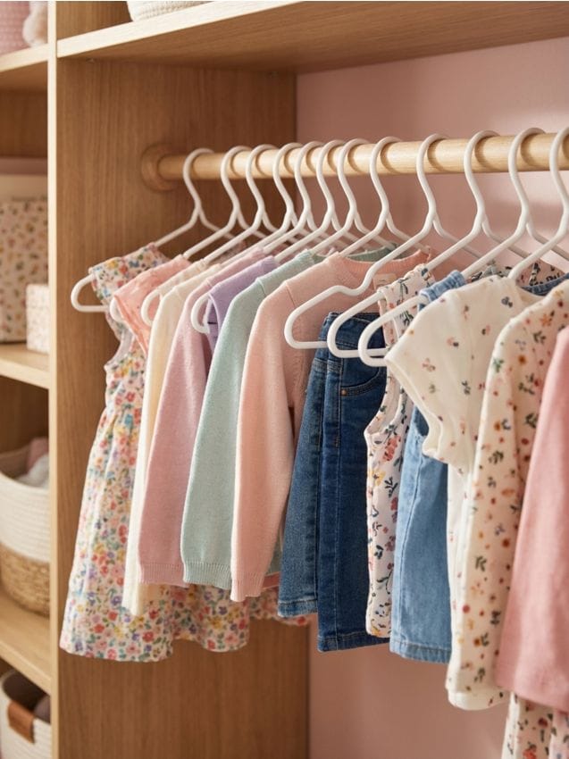 Sinsay - Set de umerașe pentru copii – 15 bucăți - crem