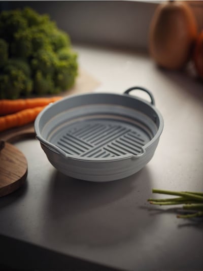 Składana okrągła forma do pieczenia w Air Fryer